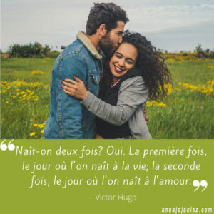 Magnifique citation inspirante de Victor Hugo sur l’amour